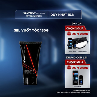 Gel X-men For Boss Strong Hold Wet Look 150g