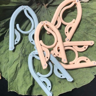 Móc nhựa phơi quần áo đa năng, móc nhựa gập gọn