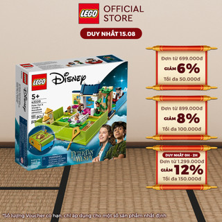 Lego disney princess 43220 cuộc phiêu lưu của peter pan và wendy