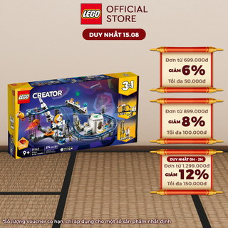 LEGO Creator 31142 Đồ chơi lắp ráp Tàu lượn siêu tốc không gian
