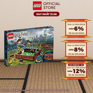 Lego harry potter 76416 đồ chơi lắp ráp trận đấu thể thao quidditch
