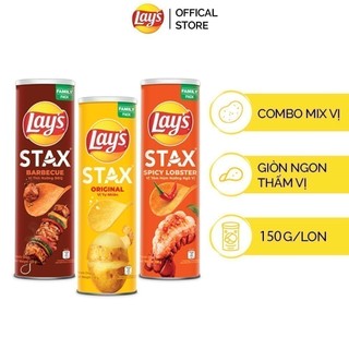 Combo 3 lay's stax 150g