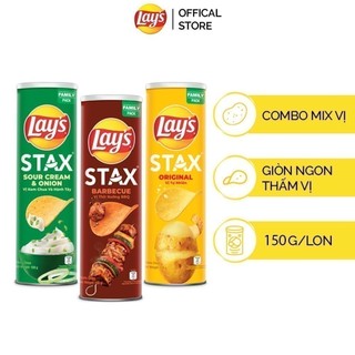 Combo 3 lay's stax 150g