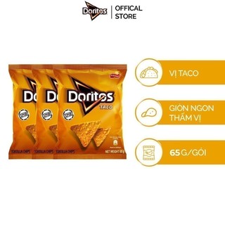 Combo 3 Doritos vị Taco 65gr