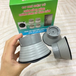  Chân máy giặt đế to 10cm chiều cao cố định 7cm