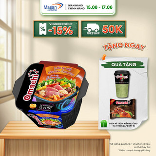 Omachi Lẩu Tự Sôi Hải Sản Chua Cay 307g
