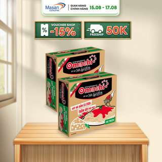 Combo 2 mì omachi mì trộn xốt spaghetti gói 90g - thùng 30 gói x 90g