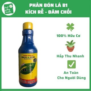 Phân bón lá vitamin b1 growmore của mỹ - kích rễ đâm chồi