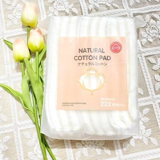 1 Bịch 222 miếng 3 lớp bông tẩy trang NATURAL COTTON PADS