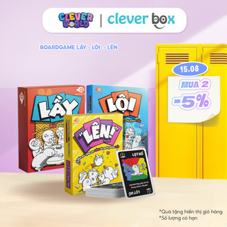 Đồ chơi boardgame lầy - lội - lên bản mở rộng, party game vui nhộn clever box