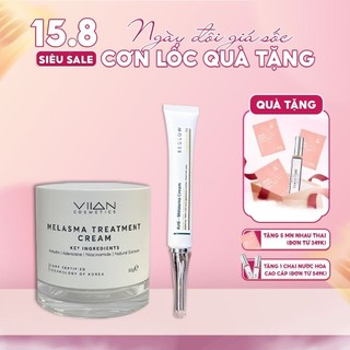 Combo Kem nám Fullsize Viian và cao chấm nám Beglow CB0131