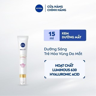 Kem mắt nivea luminous 630 giúp trẻ hóa | làm mờ quầng thâm chuyên sâu - 94136