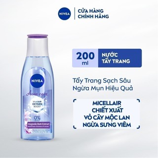 Nước Tẩy Trang NIVEA Acne Care Ngừa Mụn | Sạch Sâu (200 ml) - 89271