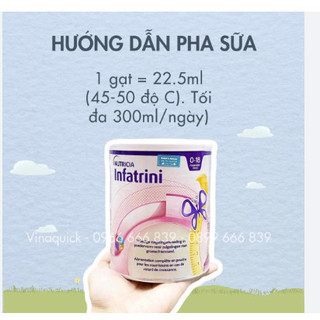 Sữa bột infatrini đức - ba lan hộp 400g