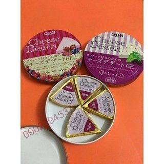 Phô mai QBB vị trái cây Nhật bản hộp 90gr (6 miếng)