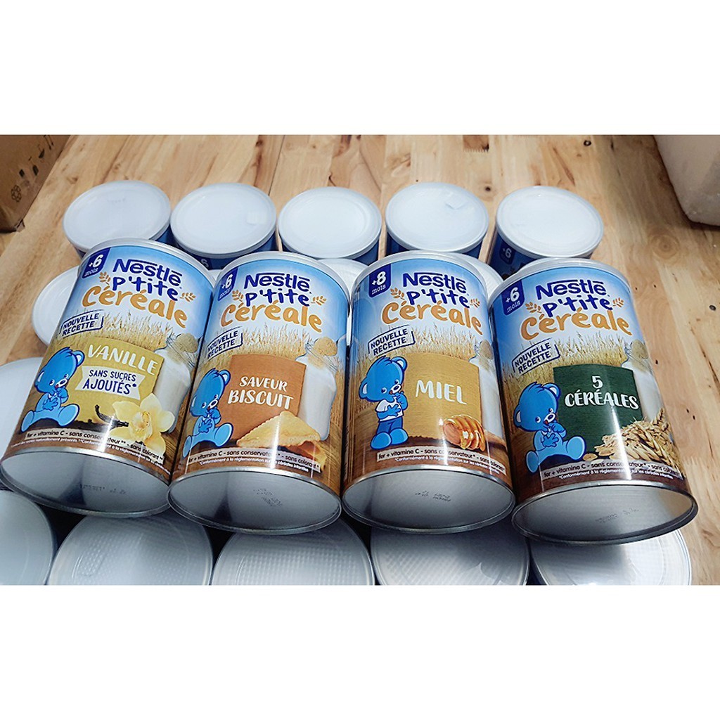 Bột pha sữa/ Bột lắc sữa Nestle Pháp cho bé lon 400g