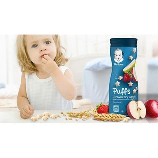 [AD]Bánh Gerber Dâu táo, Chuối, Việt quất, Đào, Vani, Khoai lang- 42g