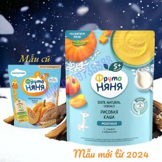 Bột ăn dặm fruto nga 200gr đủ vị