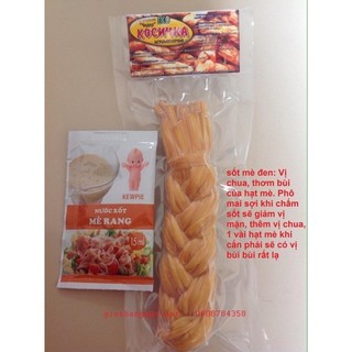  Phô mai sợi xông khói 100gr kèm sốt