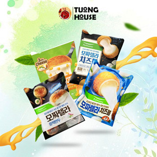 Bánh Bao Hotteok nhân phô mai Mozzarella Pulmuone (600g-12c)