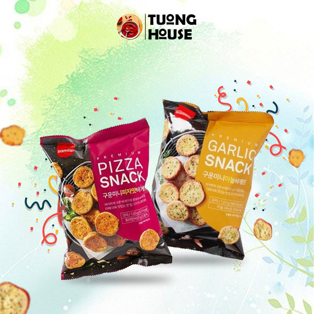 Snack bánh mì Samlip Hàn Quốc 120g