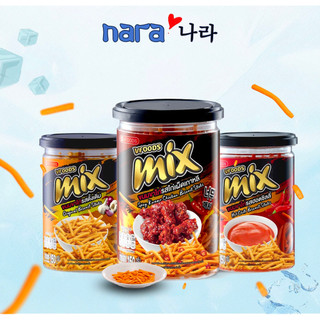 Bánh que MIX giòn cay Thái Lan - 3 vị (Lon 150g)