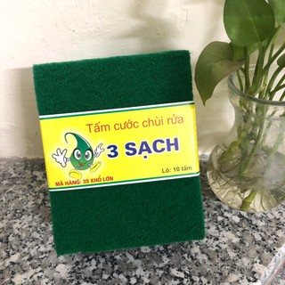  Miếng Cọ Sợi Bện Xanh Rửa Bát