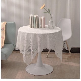  Khăn Trải Bàn Trắng Vuông, Chữ Nhật, Tròn Ren Hoa Trang Trí Chụp Ảnh Siêu Đẹp