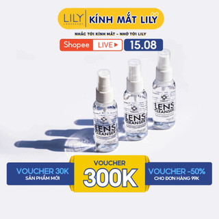 Nước xịt rửa mắt kính chuyên dụng LilyEyewear x FARELLO