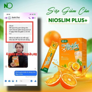 Siro Giảm Cân Nio Slim Plus tặng kèm Detox