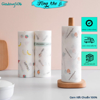 🌏free ship🌎 khăn giấy đa năng lau bếp, lau tay, cuộn giấy đa năng có thể tái sử dụng
