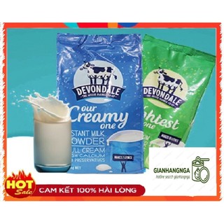 [Hỏa Tốc]Sữa Bột Úc Devondale FULL CREAM/tách béo gói 1kg