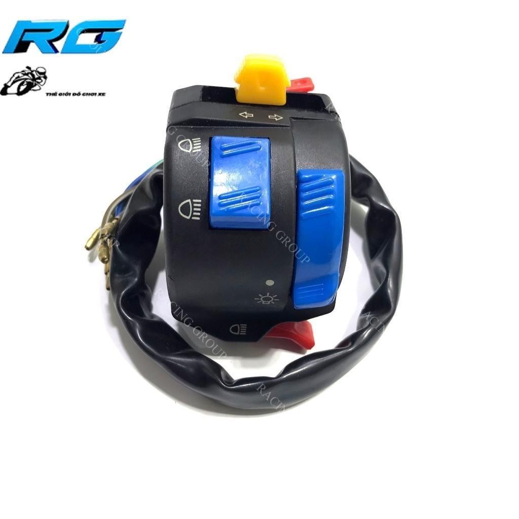 Cùm Công Tắc Fz Trái Phải Hỗ Trợ Gắn Đèn Trợ Sáng Cho  wave nhỏ,sirius,dream,sonic,raider...