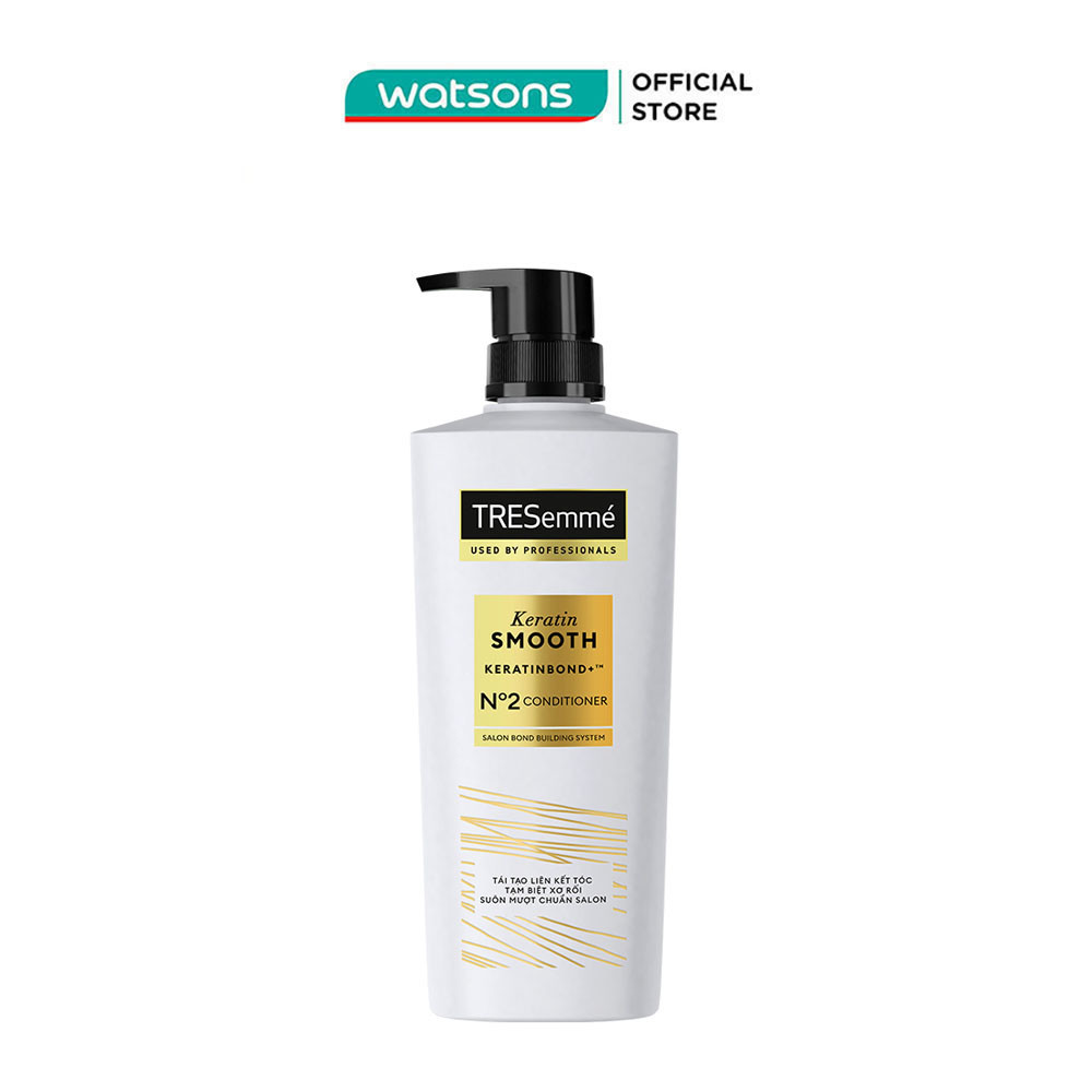 Dầu Xả Tresemme Vào Nếp Mượt Mà Keratin Smooth 480g