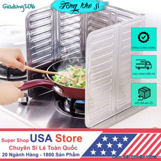 🌏FREE SHIP🌎 Khung Nhôm - Tấm Chắn Chống Bắn Dầu Mỡ Rán