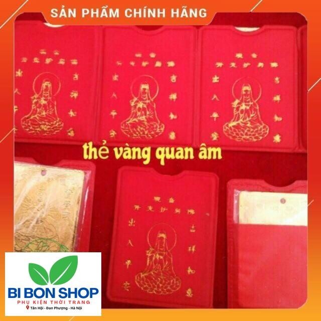 100 THẺ VÀNG QUAN ÂM (BI BON SHOP)