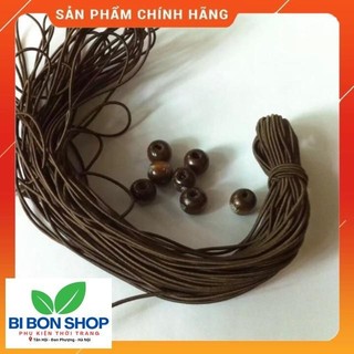 CONBO 10 M DÂY CHUN BỌC DÙ XÂU VÒNG GỖ (BI BON SHOP)