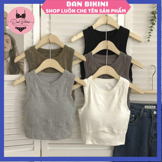 Áo Bra Nữ - Áo Ba Lỗ Nữ Chất Cotton Mềm Mịn Kèm Mút Đệm Ngực Dáng Croptop Trẻ Trung Mã BRA 6200