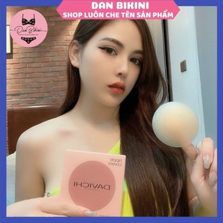 Miếng Dán Ngực Nữ Silicon - Miếng Dán Ti tàng hình cao cấp sinh nhiệt chống nước 8cm MÃ DAVI