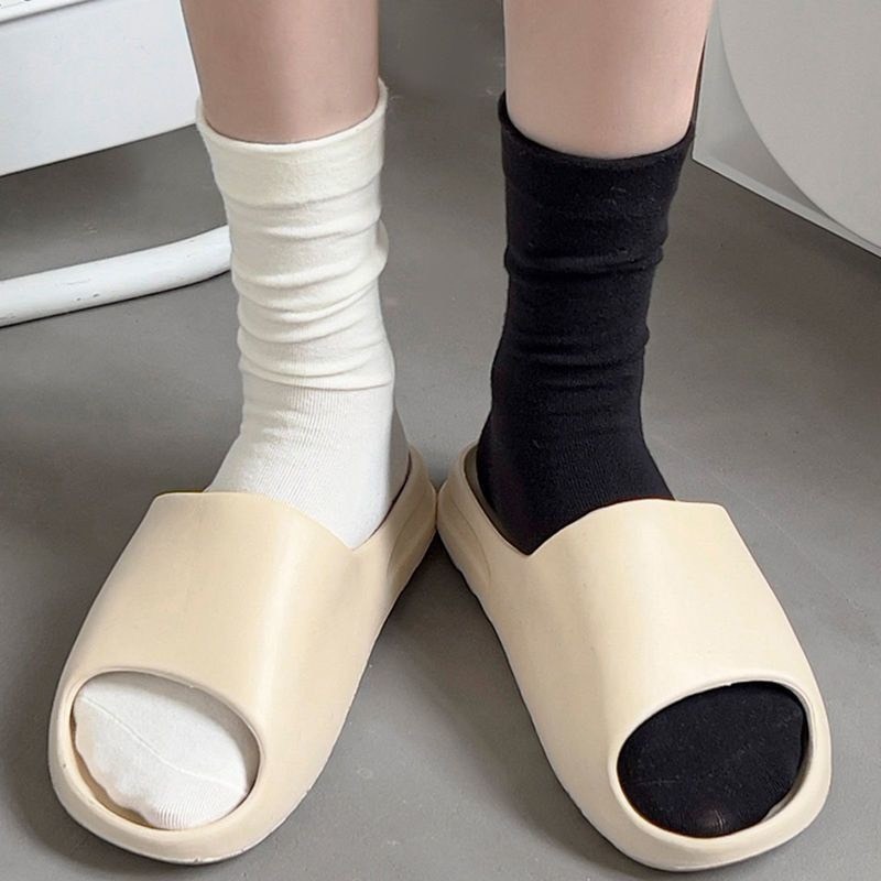 Tất Cao Cổ Nữ - Tất Cổ Cao Phong Cách Vintage Hàn Quốc ❤️ Tất Nữ Đẹp cotton được chọn màu mẫu T08 | BigBuy360 - bigbuy360.vn