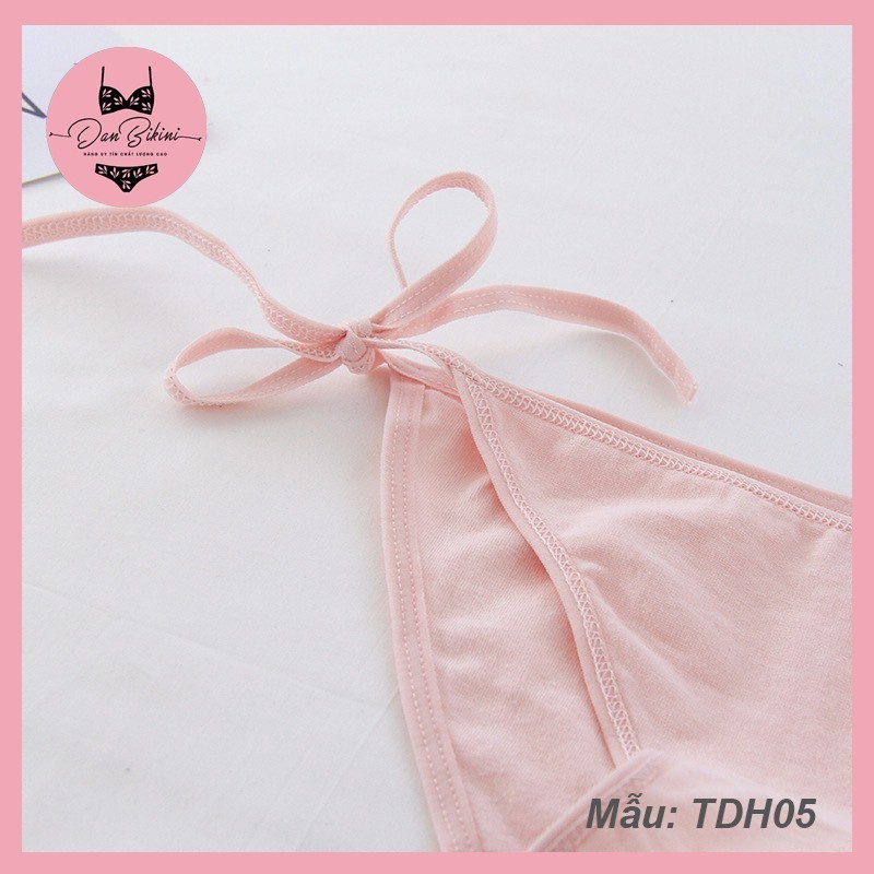 Quần Lót Nữ Cotton kháng khuẩn thoáng mát mảnh dây rút gợi cảm sexy mã C008 | BigBuy360 - bigbuy360.vn