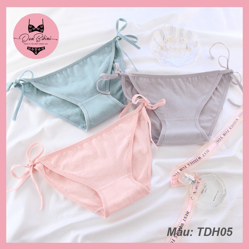 Quần Lót Nữ Cotton kháng khuẩn thoáng mát mảnh dây rút gợi cảm sexy mã C008 | BigBuy360 - bigbuy360.vn