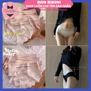 Quần Lót Nữ Đúc Su Tàng Hình Cạp Cao Chữ Healthy Thể Thao mã 9040