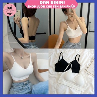 Áo Bra Nữ 2 dây - Áo Ngực Nữ chữ U hở lưng không gọng nâng ngực Danbikini mẫu BIGU