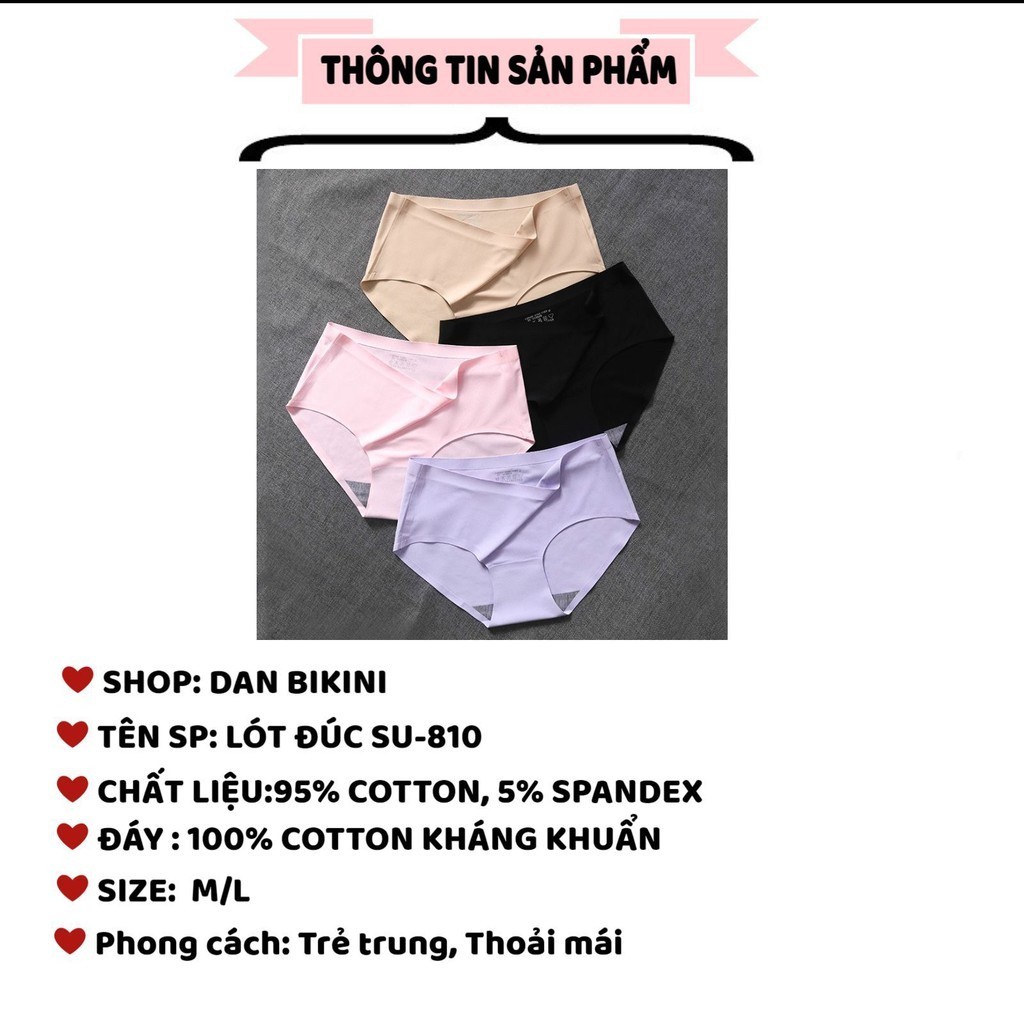 Quần Lót Nữ Đúc Su thun lạnh không đường may cao cấp , quần chip nữ mềm mại kháng khuẩn danbikini MÃ 810 | BigBuy360 - bigbuy360.vn