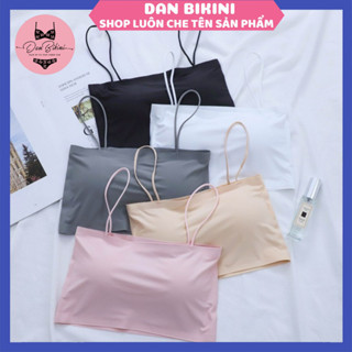 Áo Bra Nữ đúc su trơn quây 2 dây Không Gọng Nâng Ngực tôn vòng một gợi cảm mẫu T111