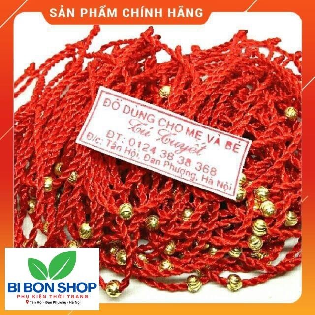 Combo sỉ 10 vòng may mắn bi vàng (BI BON SHOP)