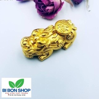 Tỳ hưu bạc si vàng 16 li
