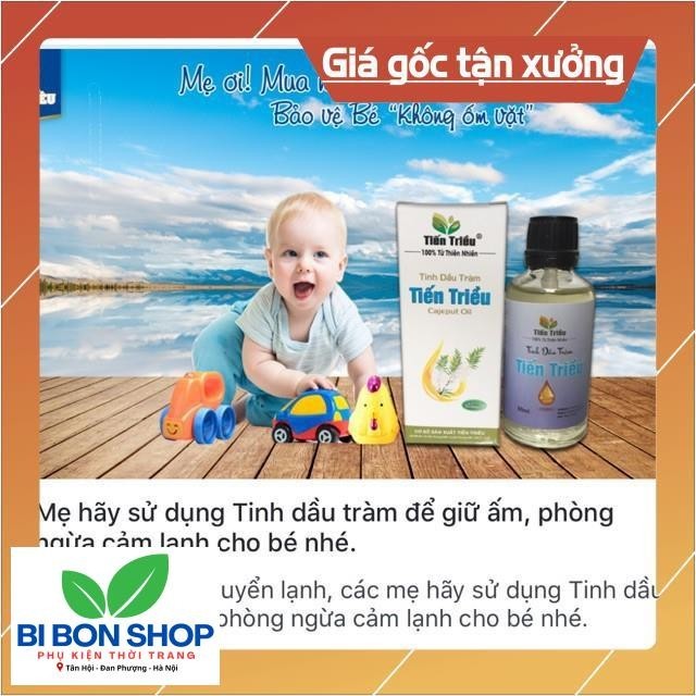 Dầu tràm Tiến Triều 50ml (BI BON SHOP)