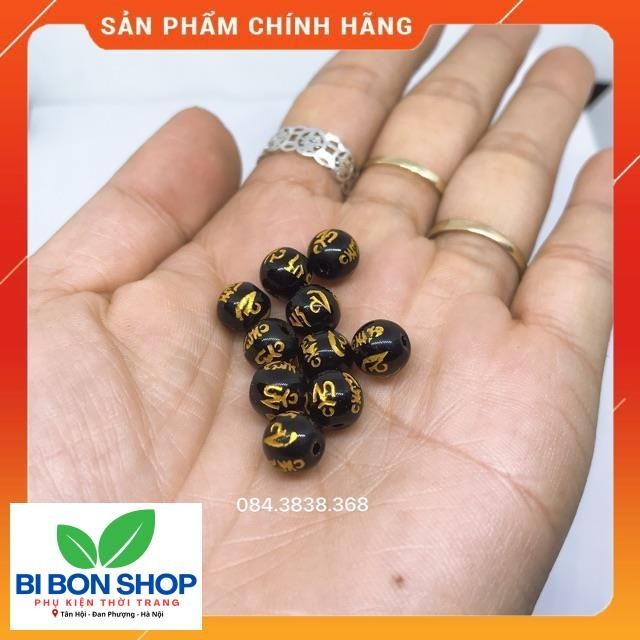 VIÊN ĐÁ KHẮC KINH PHẬT 8 li (BI BON SHOP)